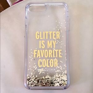 Kate spade glitter case for 6, 7, or 8 plus